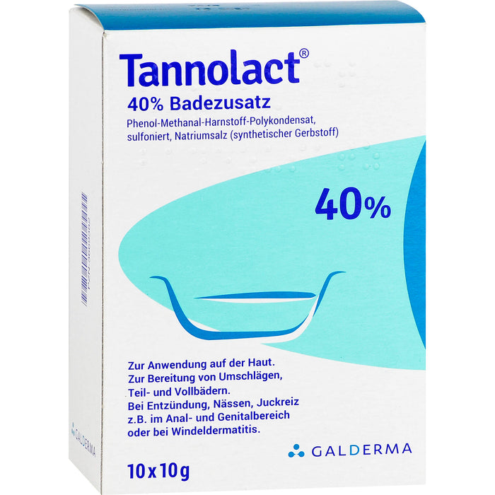 Tannolact Badezusatz Beutel, 10 St. Beutel