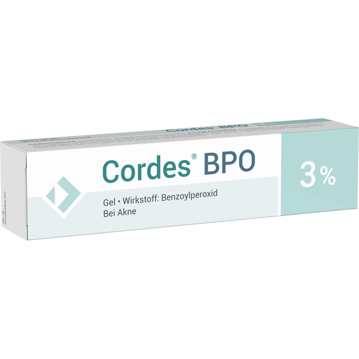 CORDES BPO 3 % Akne Gel, 100 g Gel