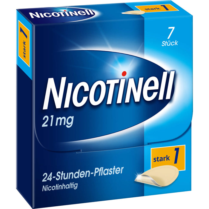 Nicotinell 21 mg 24-Stunden-Pflaster zur Raucherentwöhnung, 7 St. Pflaster