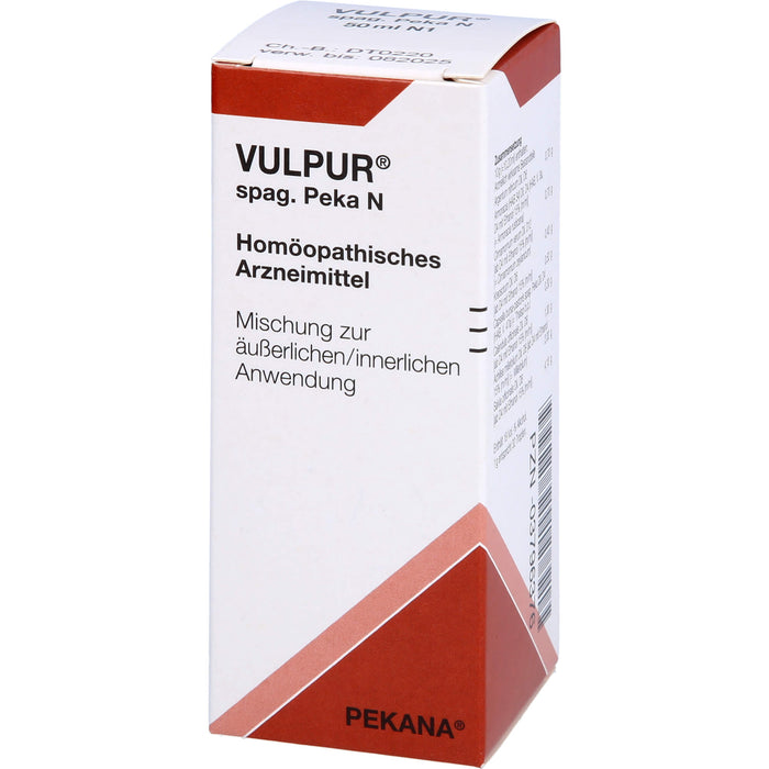 VULPUR spag. Peka N Mischung, 50 ml Lösung