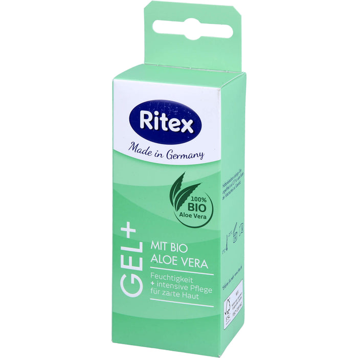 Ritex Gel+ Feuchtigkeit + intensive Pflege für zarte Haut, 50 ml Gel