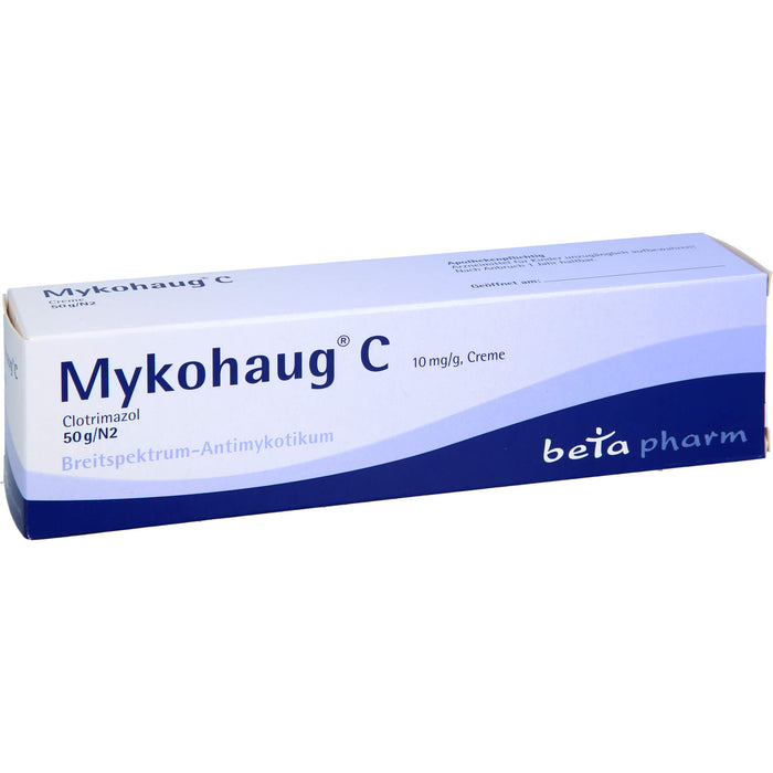 Mykohaug C 10 mg/g Creme Breitspektrum-Antimykotikum, 50 g Creme