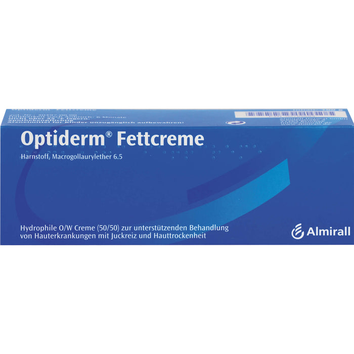 Optiderm Fettcreme bei sehr trockener und/oder juckender Haut, 100 g Creme