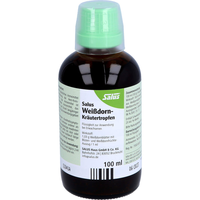 Salus Weißdorn-Kräutertropfen, 100 ml Lösung