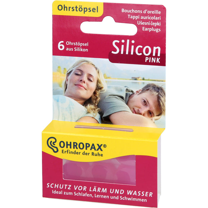 OHROPAX Silicon Ohrstöpsel, 6 St. Ohrstöpsel