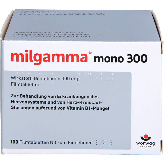 milgamma® mono 300, Filmtabletten, 100 St. Tabletten