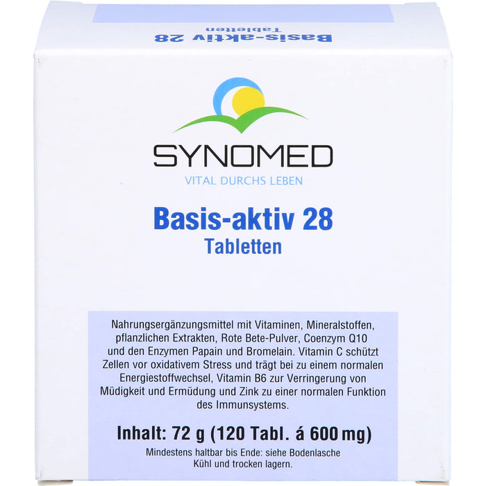 SYNOMED Basis-aktiv 28 Tabletten, 120 St. Tabletten