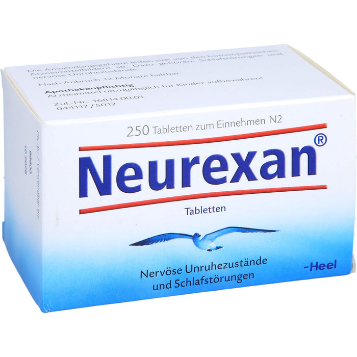 Neurexan Tabletten bei nervösen Unruhezuständen und Schlafstörungen, 250 St. Tabletten