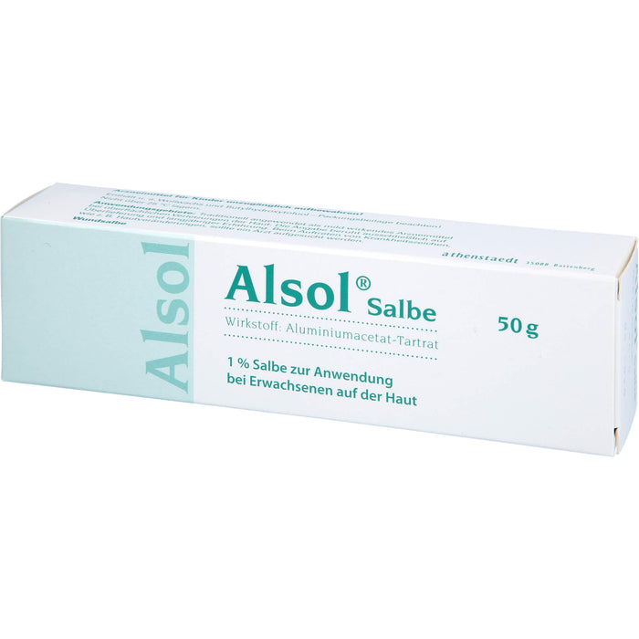 Alsol Salbe bei oberflächlichen Verletzungen, 50 g Salbe