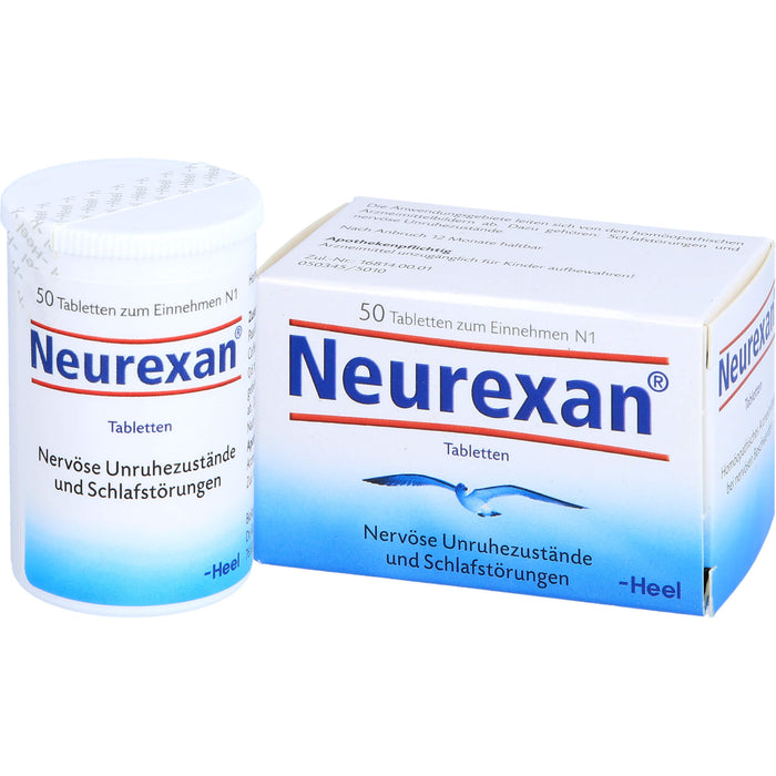 Neurexan Tabletten bei nervösen Unruhezuständen und Schlafstörungen, 50 St. Tabletten