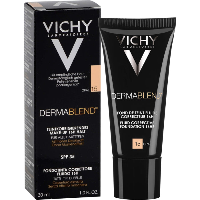 VICHY DERMABLEND Make-up 15 Opal, 30 ml Lösung