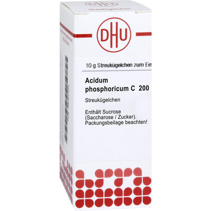 DHU Acidum phosphoricum C200 Streukügelchen, 10 g Globuli