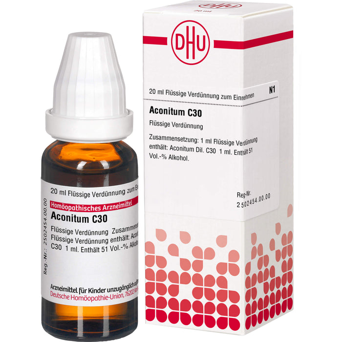 DHU Aconitum C30 Dilution, 20 ml Lösung
