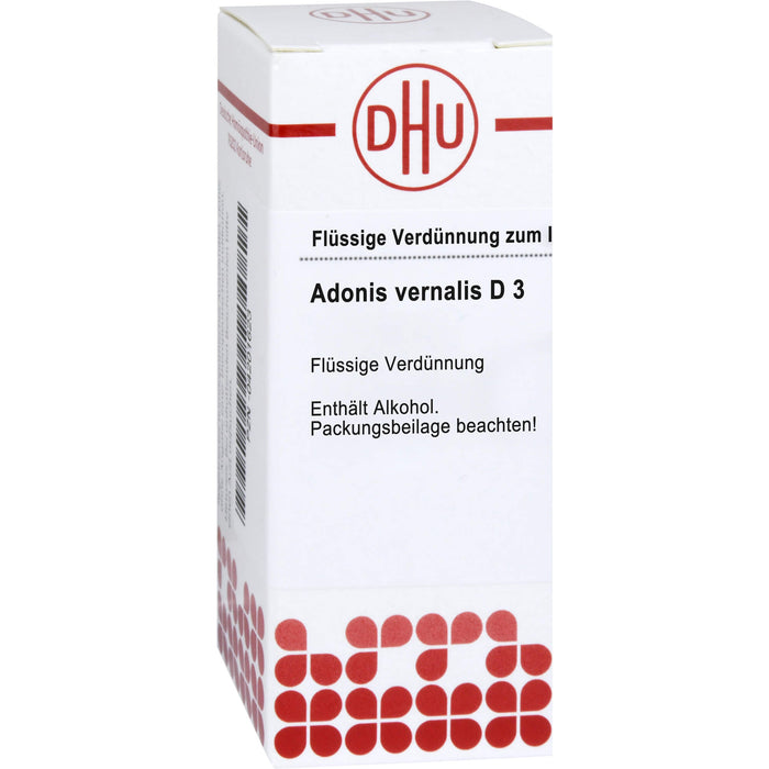 Adonis vernalis D3 DHU Dilution, 50 ml Lösung