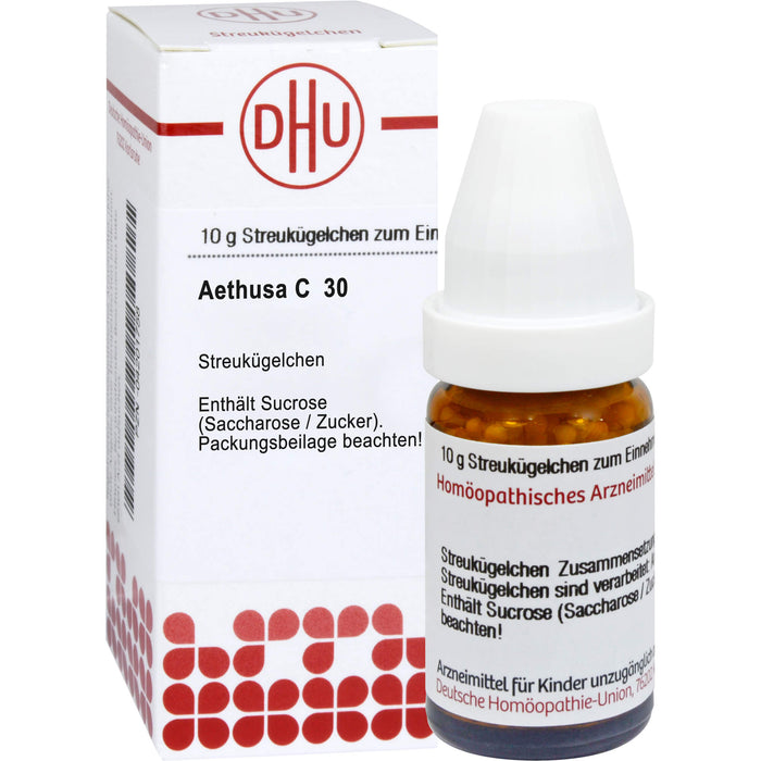 DHU Aethusa C30 Streukügelchen, 10 g Globuli
