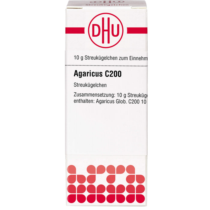 DHU Agaricus C200 Streukügelchen, 10 g Globuli