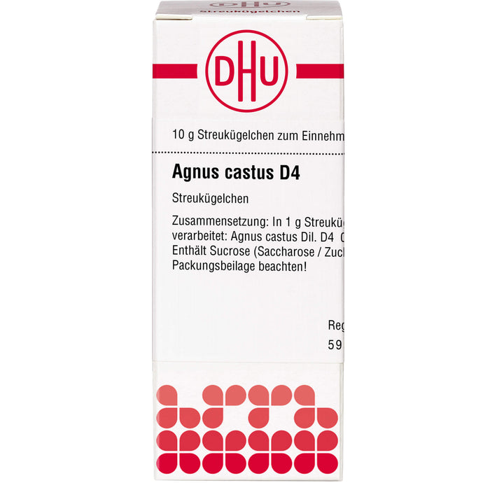 DHU Agnus castus D 4 Streukügelchen, 10 g Globuli