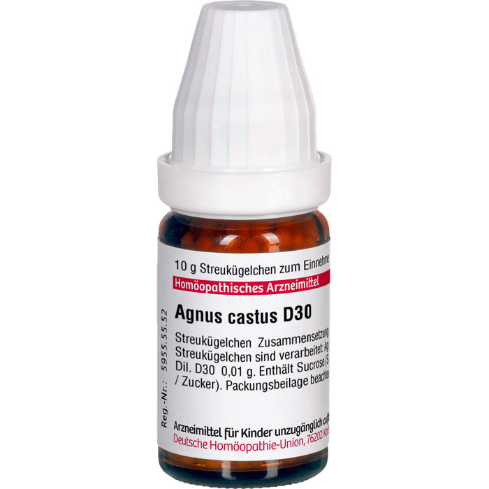 DHU Agnus castus D30 Streukügelchen, 10 g Globuli