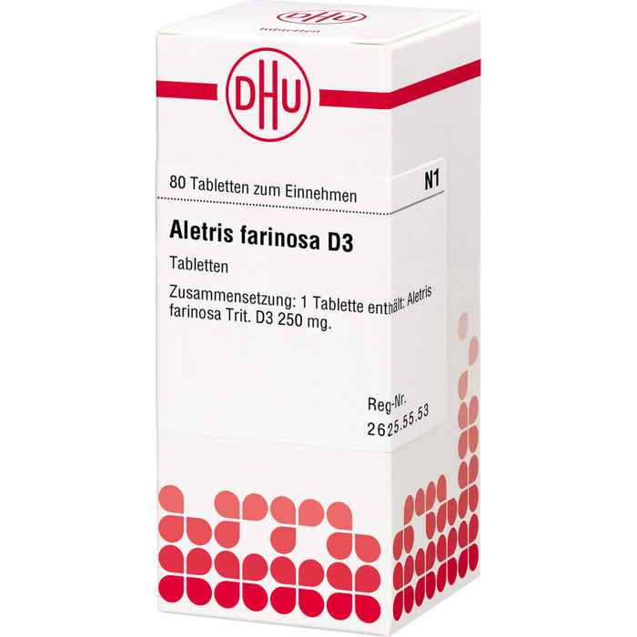 DHU Aletris farinosa D3 Tabletten, 80 St. Tabletten