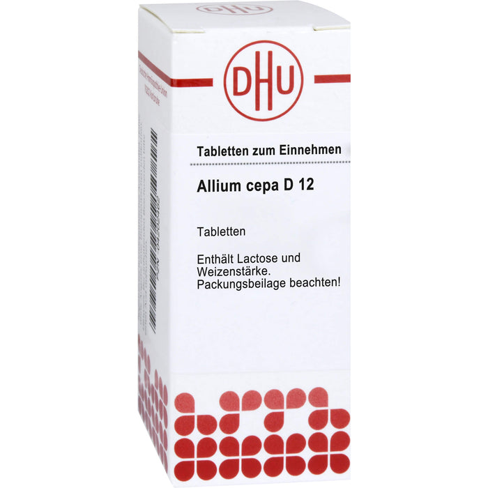 DHU Allium cepa D12 Tabletten, 80 St. Tabletten