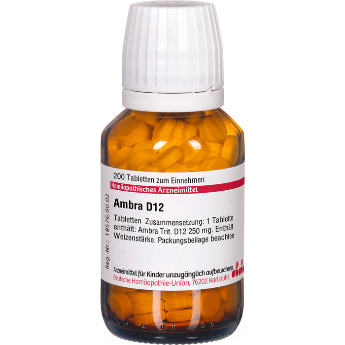 DHU Ambra D12 Tabletten, 200 St. Tabletten