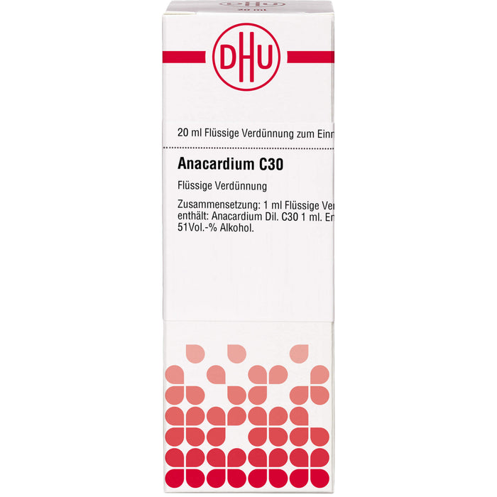 DHU Anacardium C30 Dilution, 20 ml Lösung