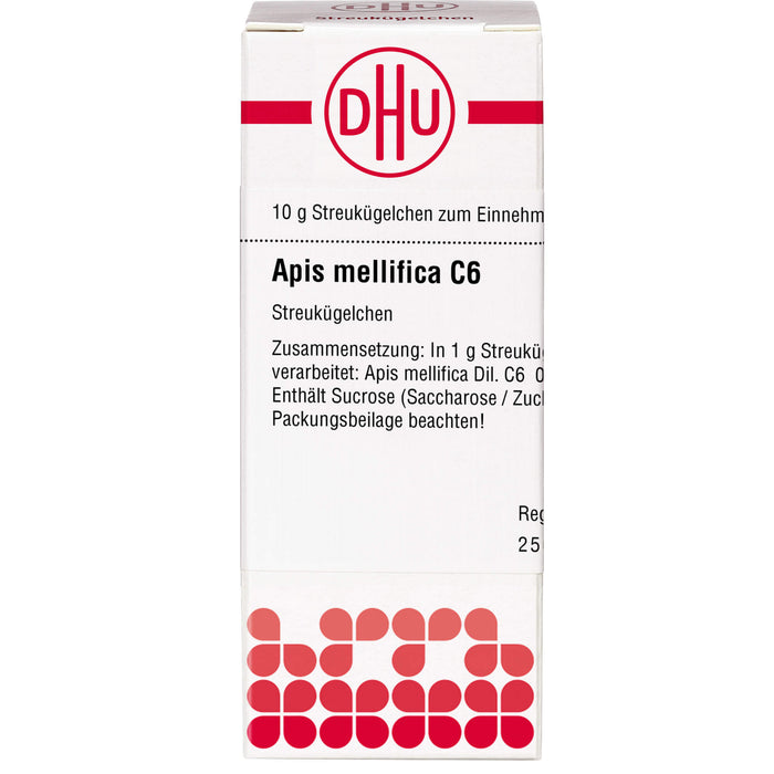DHU Apis mellifica C6 Streukügelchen, 10 g Globuli