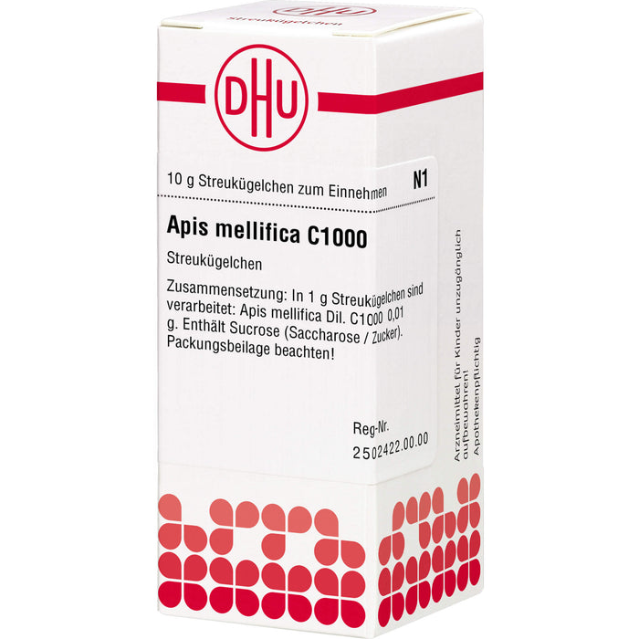 DHU Apis mellifica C1000 Streukügelchen, 10 g Globuli