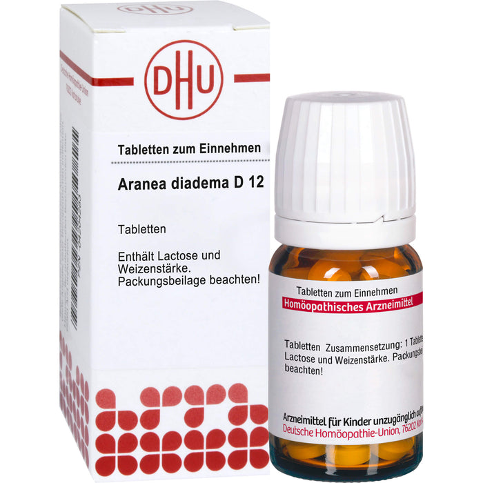 Aranea diadema D12 DHU Tabletten, 80 St. Tabletten