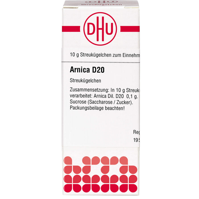 DHU Arnica D20 Streukügelchen, 10 g Globuli