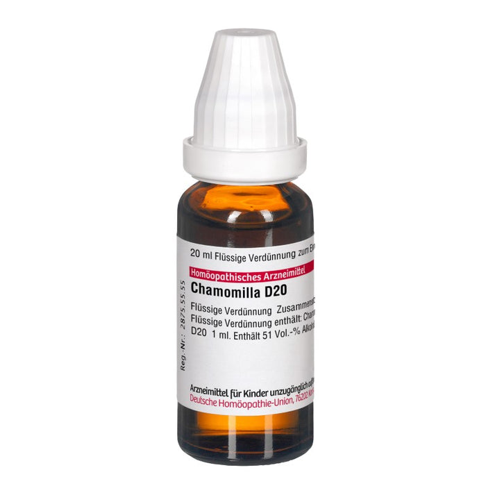 DHU Chamomilla D20 Dilution, 20 ml Lösung