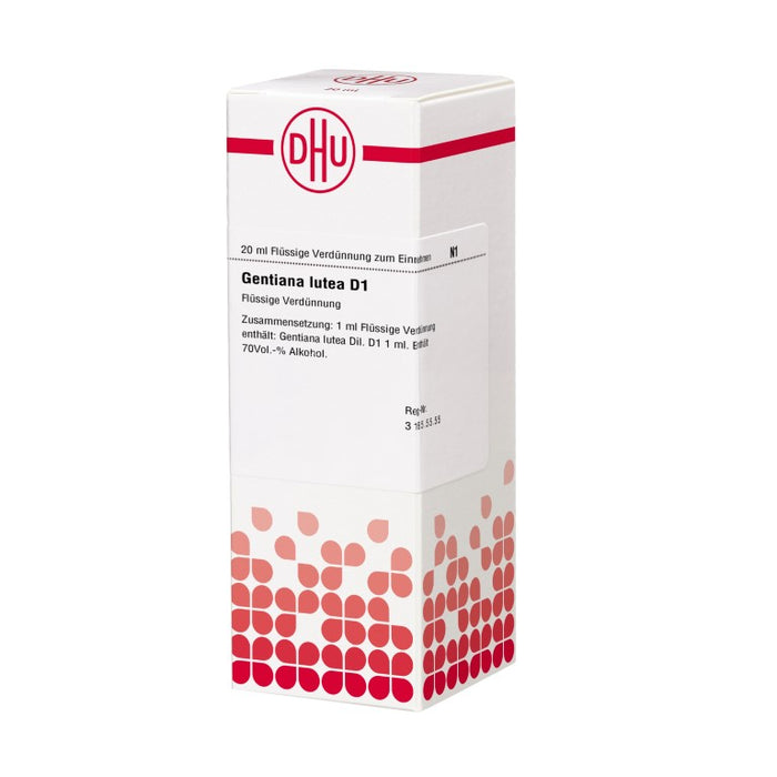 Gentiana lutea D1 DHU Dilution, 20 ml Lösung