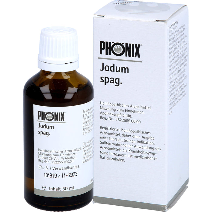 PHÖNIX Jodum spag. Mischung, 50 ml Lösung