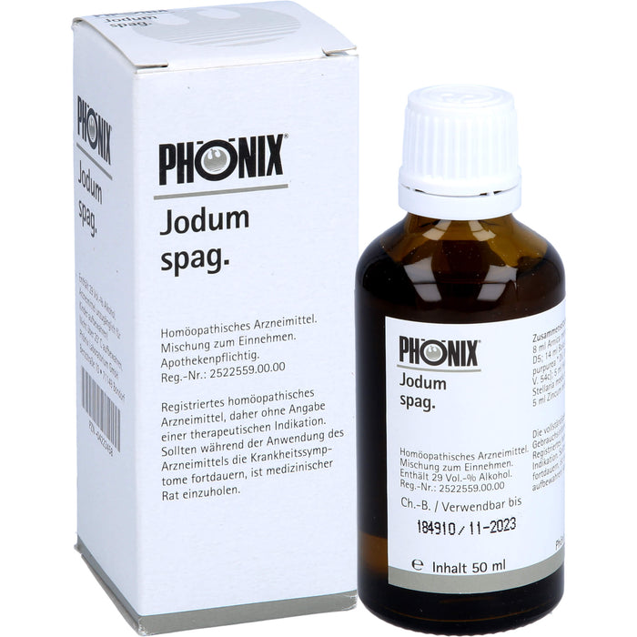 PHÖNIX Jodum spag. Mischung, 50 ml Lösung