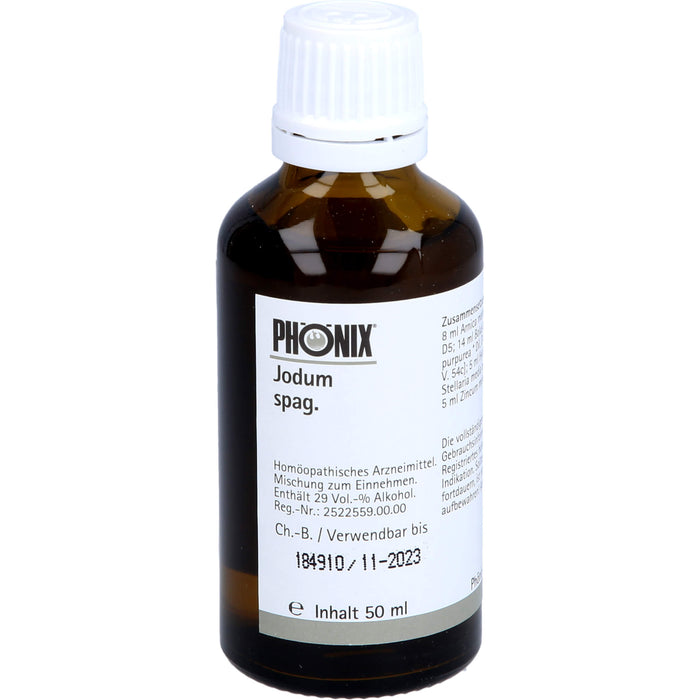 PHÖNIX Jodum spag. Mischung, 50 ml Lösung