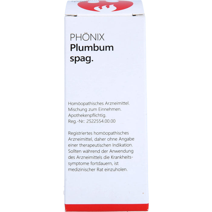 Phönix plumbum spag. Tropfen, 50 ml MIS