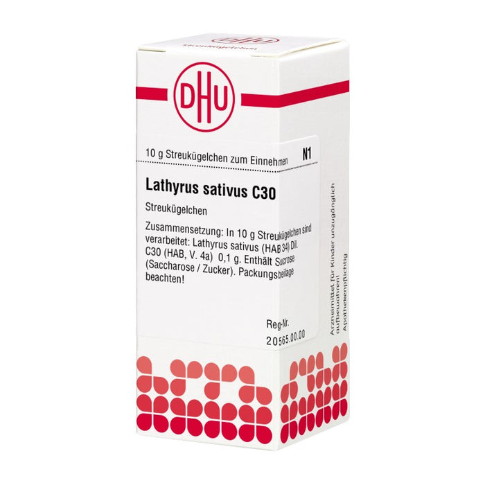 DHU Lathyrus sativus C30 Streukügelchen, 10 g Globuli