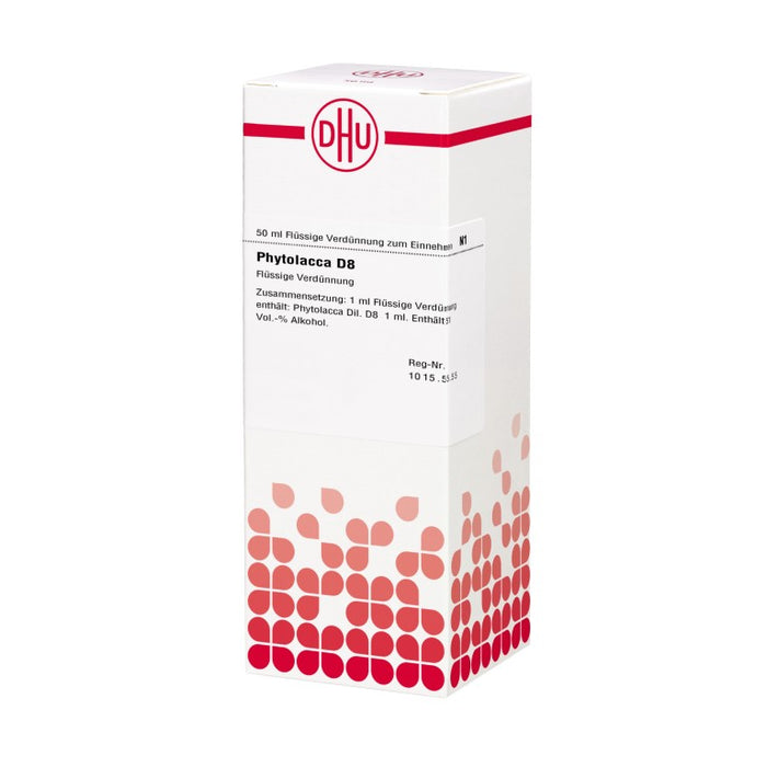 DHU Phytolacca D8 Dilution, 50 ml Lösung