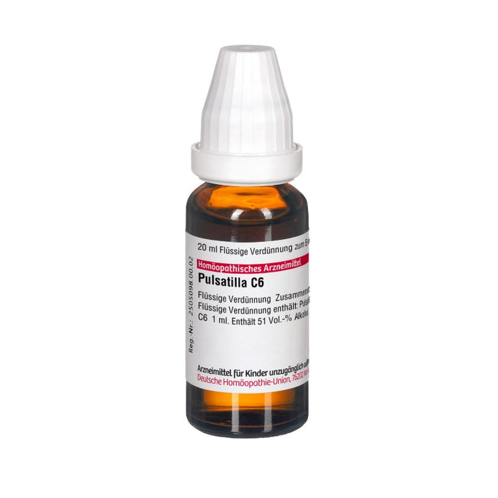 DHU Pulsatilla C6 Dilution, 20 ml Lösung