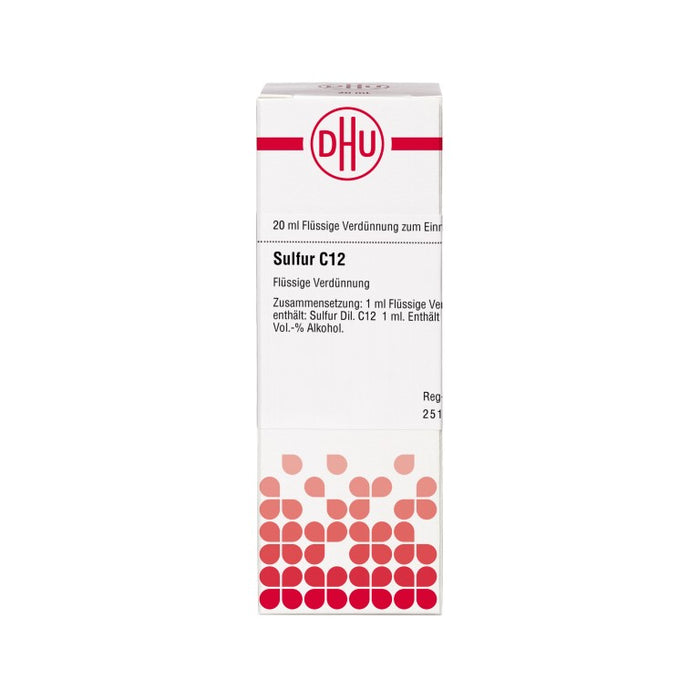 DHU Sulfur C12 Dilution, 20 ml Lösung