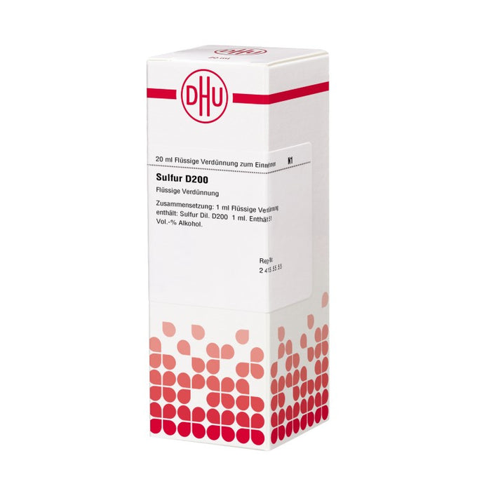 DHU Sulfur D200 Dilution, 20 ml Lösung