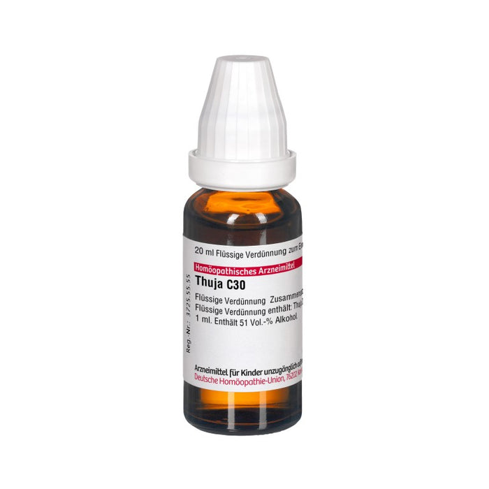 DHU Thuja C30 Dilution, 20 ml Lösung