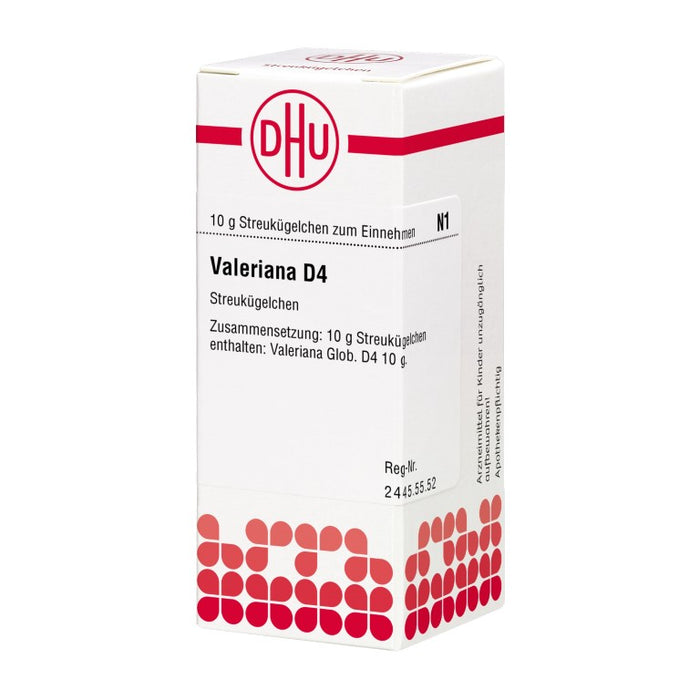 Valeriana D4 DHU Globuli, 10 g Globuli