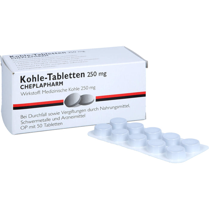 Kohle Tabletten Boxo-Pharm Tbl., 50 St. Tabletten