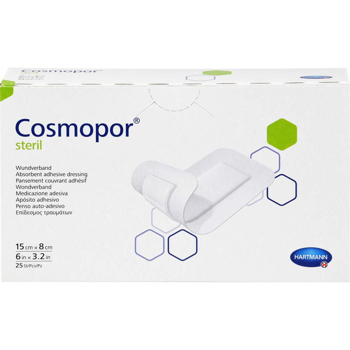 COSMOPOR STERIL 15X8CM, 25 St PFL