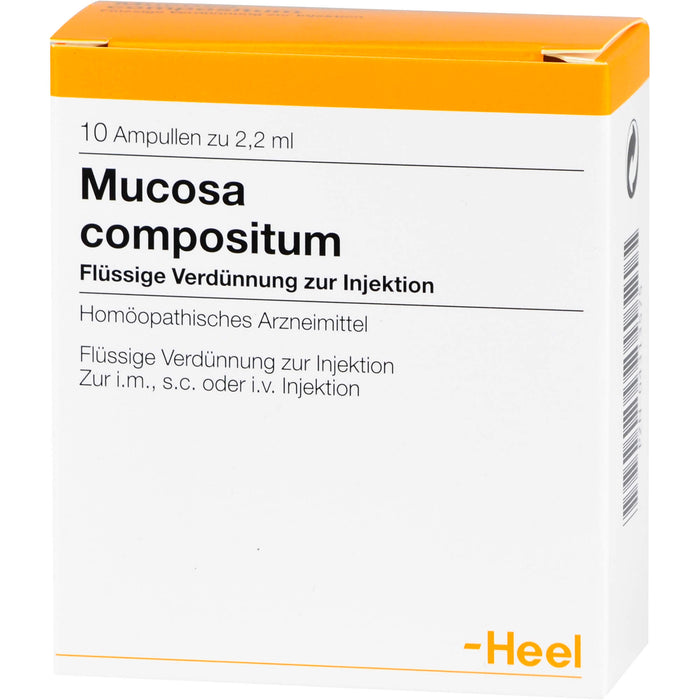 Mucosa compositum Injektionslösung, 10 St. Ampullen