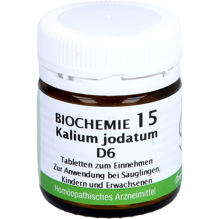 Biochemie 15 Kalium jodatum Bombastus D6 Tbl., 80 St TAB