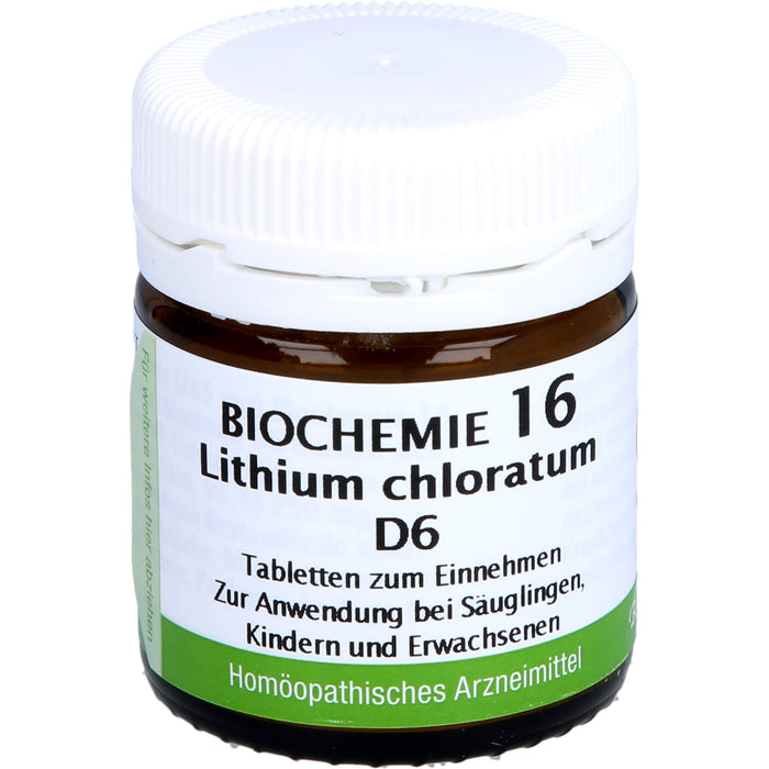 Biochemie 16 Lithium chloratum Bombastus D6 Tbl., 80 St TAB