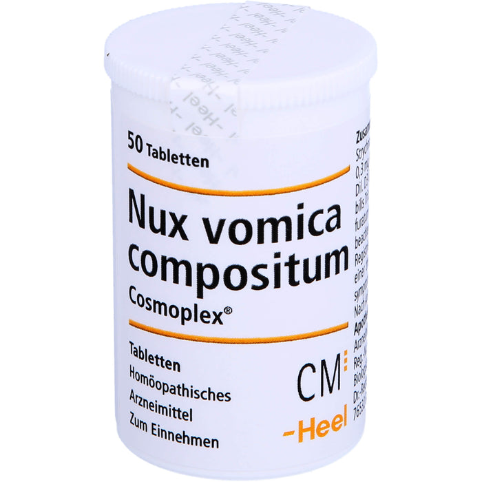 Heel Nux vomica compositum Cosmoplex Tabletten, 50 St. Tabletten