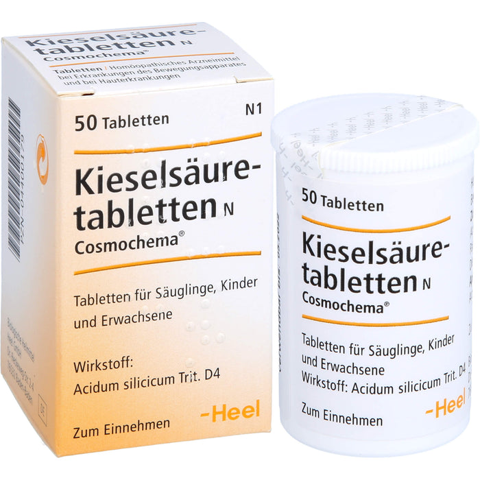 Kieselsäuretabletten N Cosmochema Tabletten, 50 St. Tabletten